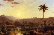 Frederic Edwin Church The Cordilleras Sunrise Spain oil painting artist